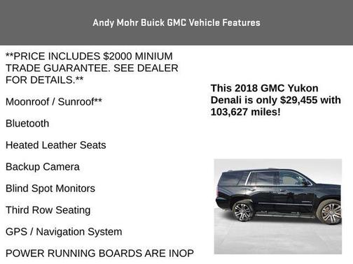 2018 GMC Yukon Denali
