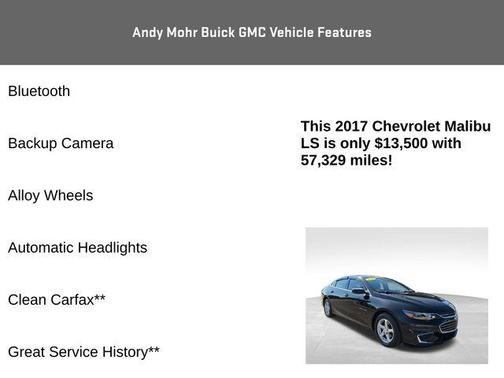 2017 Chevrolet Malibu 1LS