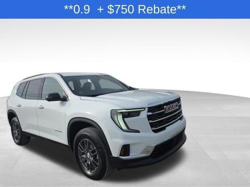 Summit White 2026 GMC Acadia Elevation