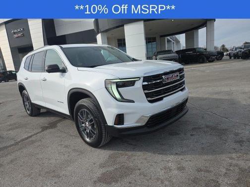 Summit White 2026 GMC Acadia Elevation
