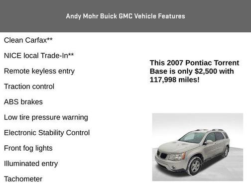 2007 Pontiac Torrent 