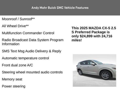2025 Mazda CX-5 2.5 S Preferred Package