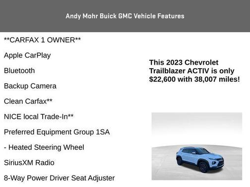 2023 Chevrolet Trailblazer ACTIV