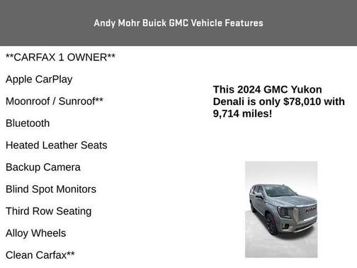 2024 GMC Yukon Denali