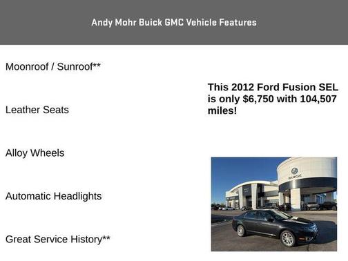 2012 Ford Fusion SEL