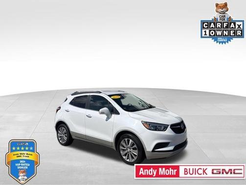 White Frost 2019 Buick Encore Preferred