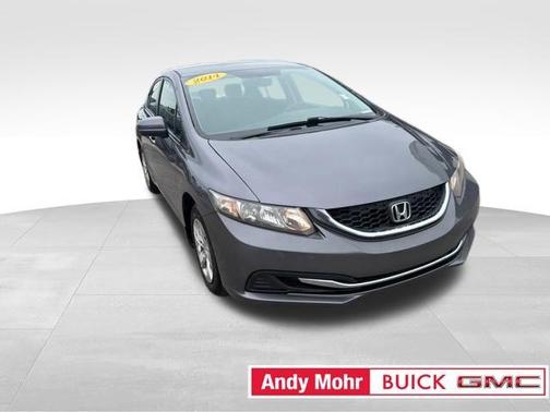 Modern Steel Metallic 2014 Honda Civic LX
