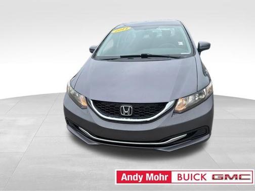 Modern Steel Metallic 2014 Honda Civic LX