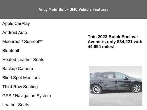 2023 Buick Enclave Avenir