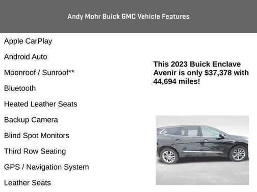 2023 Buick Enclave Avenir
