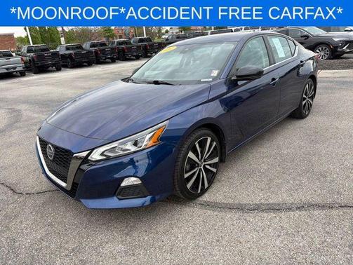 Deep Blue Pearl 2021 Nissan Altima 2.0 SR