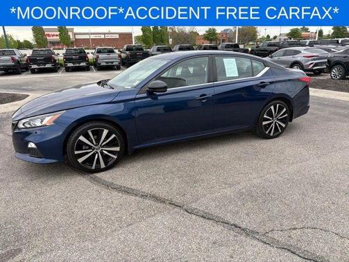 Deep Blue Pearl 2021 Nissan Altima 2.0 SR