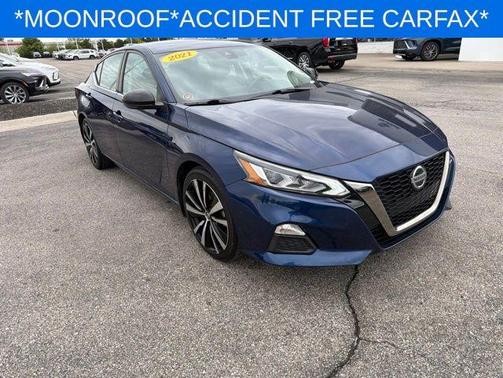 Deep Blue Pearl 2021 Nissan Altima 2.0 SR