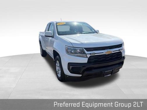 Summit White 2021 Chevrolet Colorado LT