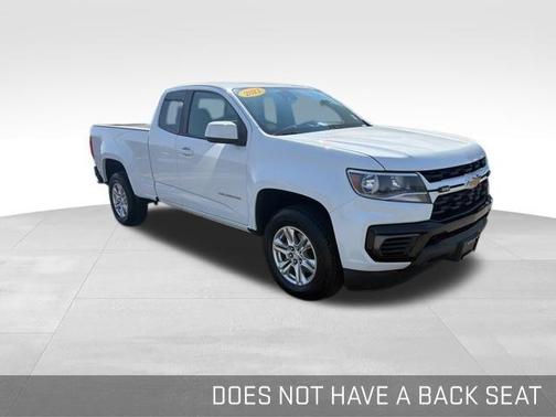Summit White 2021 Chevrolet Colorado LT