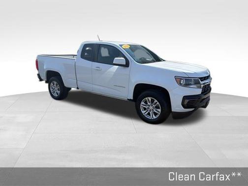 Summit White 2021 Chevrolet Colorado LT