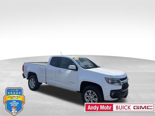 Summit White 2021 Chevrolet Colorado LT