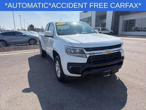 Summit White 2021 Chevrolet Colorado LT