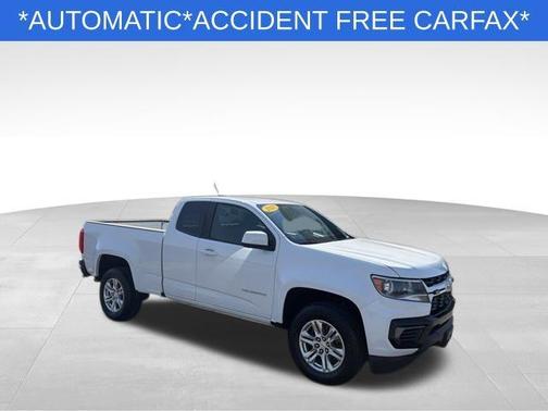 Summit White 2021 Chevrolet Colorado LT