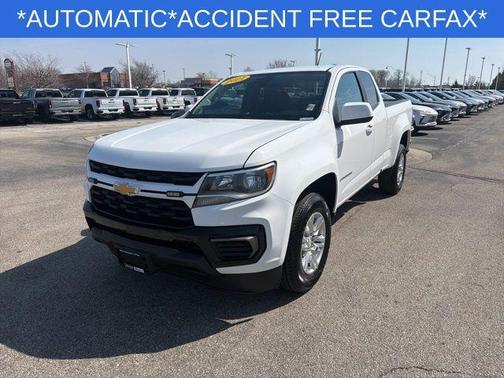 Summit White 2021 Chevrolet Colorado LT
