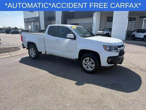 Summit White 2021 Chevrolet Colorado LT