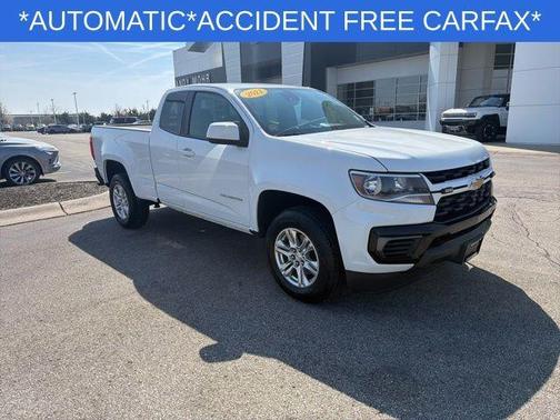 Summit White 2021 Chevrolet Colorado LT