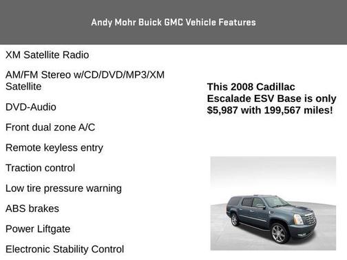 2008 Cadillac Escalade ESV 