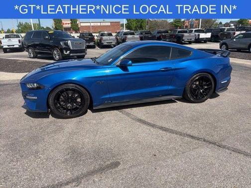 Lightning Blue Metallic 2018 Ford Mustang GT Premium