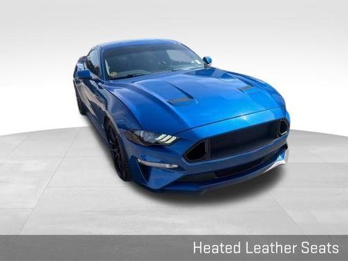 Lightning Blue Metallic 2018 Ford Mustang GT Premium