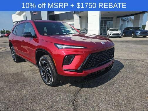 Cherry Red 2026 Buick Enclave Sport Touring