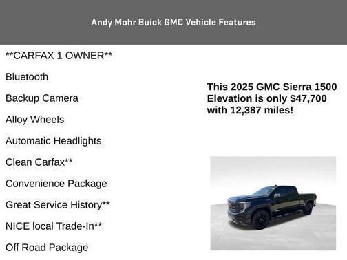 2025 GMC Sierra 1500 Elevation
