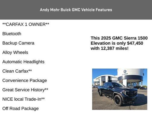 2025 GMC Sierra 1500 Elevation