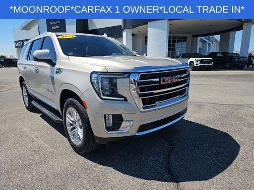 Beige Pearl Metallic 2023 GMC Yukon SLT