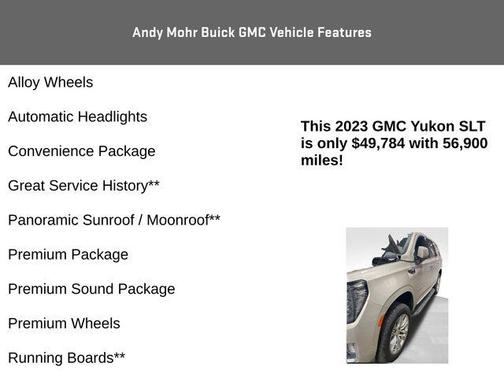 2023 GMC Yukon SLT