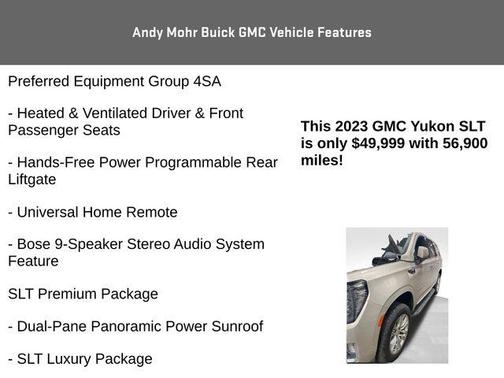 2023 GMC Yukon SLT