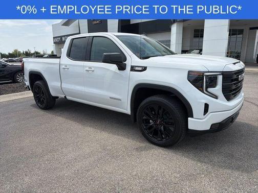 Summit White 2026 GMC Sierra 1500 Elevation