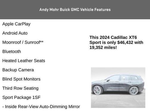 2024 Cadillac XT6 Sport AWD