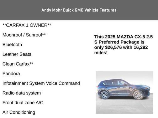 2025 Mazda CX-5 2.5 S Preferred Package