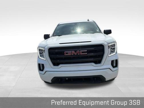 Summit White 2021 GMC Sierra 1500 Elevation