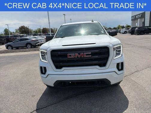 Summit White 2021 GMC Sierra 1500 Elevation