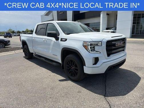 Summit White 2021 GMC Sierra 1500 Elevation