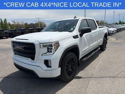 Summit White 2021 GMC Sierra 1500 Elevation