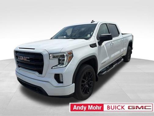 Summit White 2021 GMC Sierra 1500 Elevation