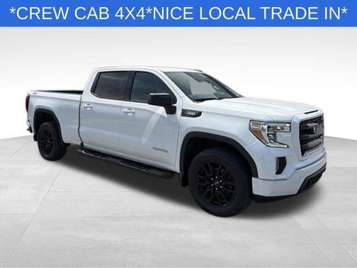 Summit White 2021 GMC Sierra 1500 Elevation
