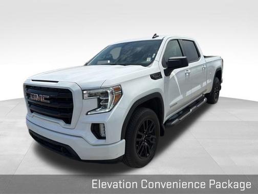Summit White 2021 GMC Sierra 1500 Elevation
