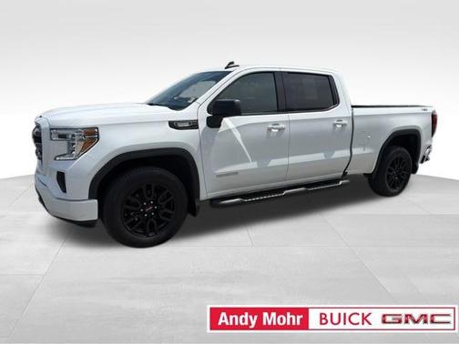 Summit White 2021 GMC Sierra 1500 Elevation