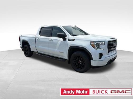 Summit White 2021 GMC Sierra 1500 Elevation