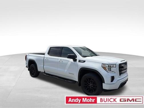 Summit White 2021 GMC Sierra 1500 Elevation