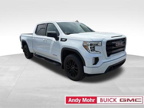 Summit White 2021 GMC Sierra 1500 Elevation