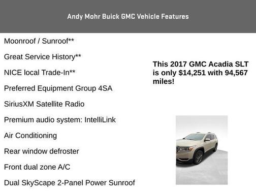 2017 GMC Acadia SLT-1